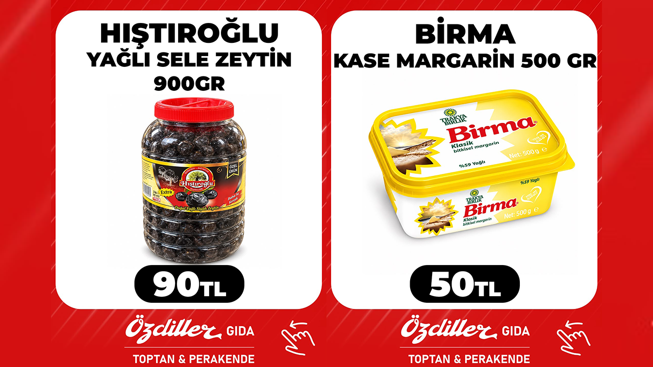 Yağlı Sele Zeytin Margarin