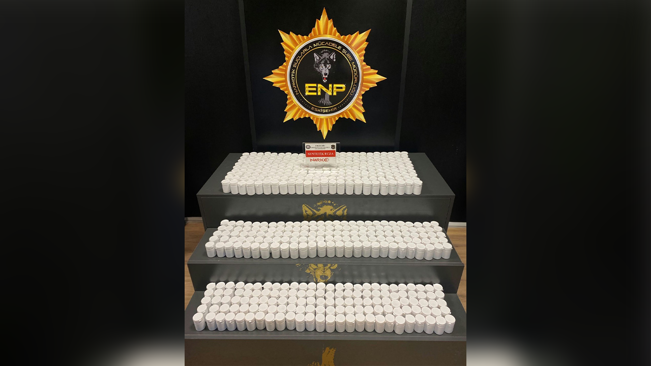 24 Bin Sentetik Ecza Hapı Ele Geçirildi