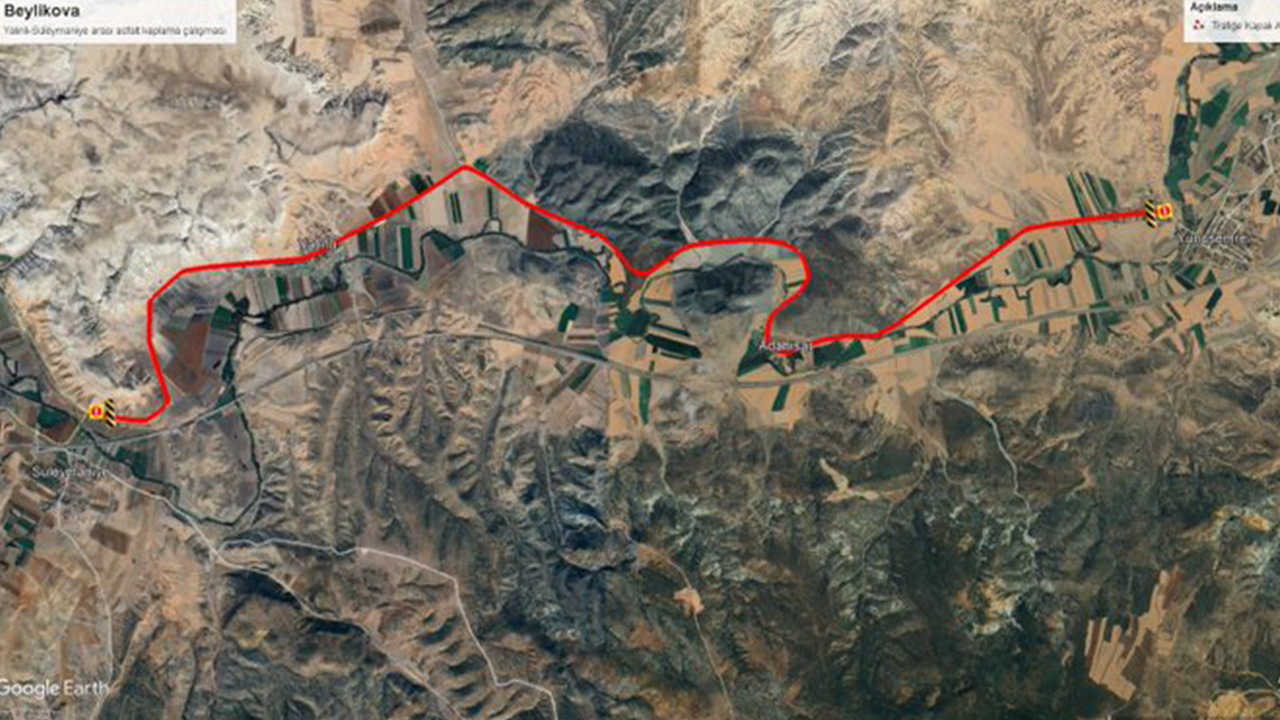 Beylikova Ilçesi Adahisar Yalınlı Süleymaniye (Yunusemre Yolu) Kapatma Kararı