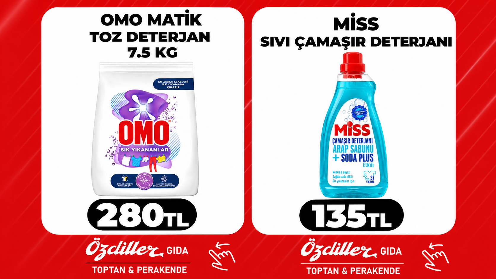 omomatik miss svı çamaşır deterjanı