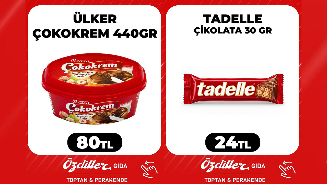 Çikolata Çeşitleri De Kampanyada