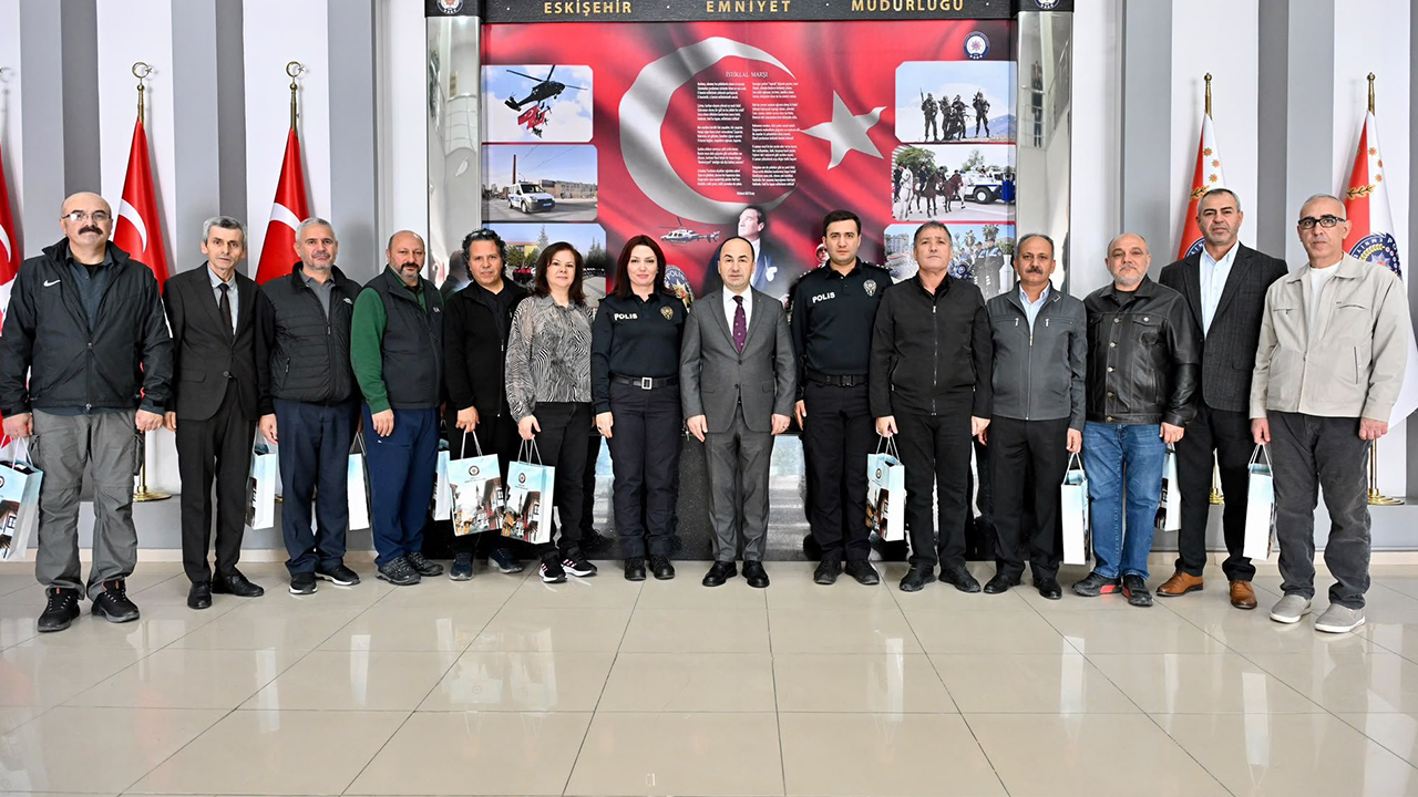 Emekli Emniyet Personeli İçin Veda Yemeği Düzenlendi