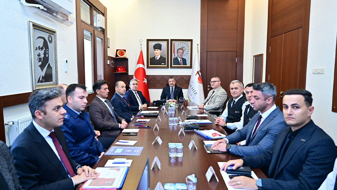 Eskişehir Il Güvenlik Ve Asayiş Toplantısı Tamamlandı
