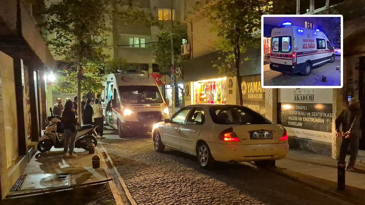 Eskişehir'de Bankta Otururken Felaketi Yaşadılar! 2 Çocuk Yaralandı!