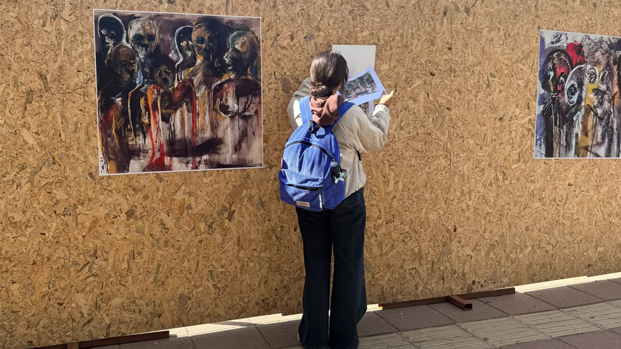 Güvenlik Panoları Sanat Eserleriyle Renklendi