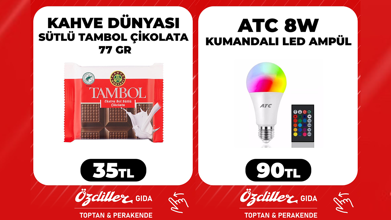 Kumandalı Led Ampul 90 Tl