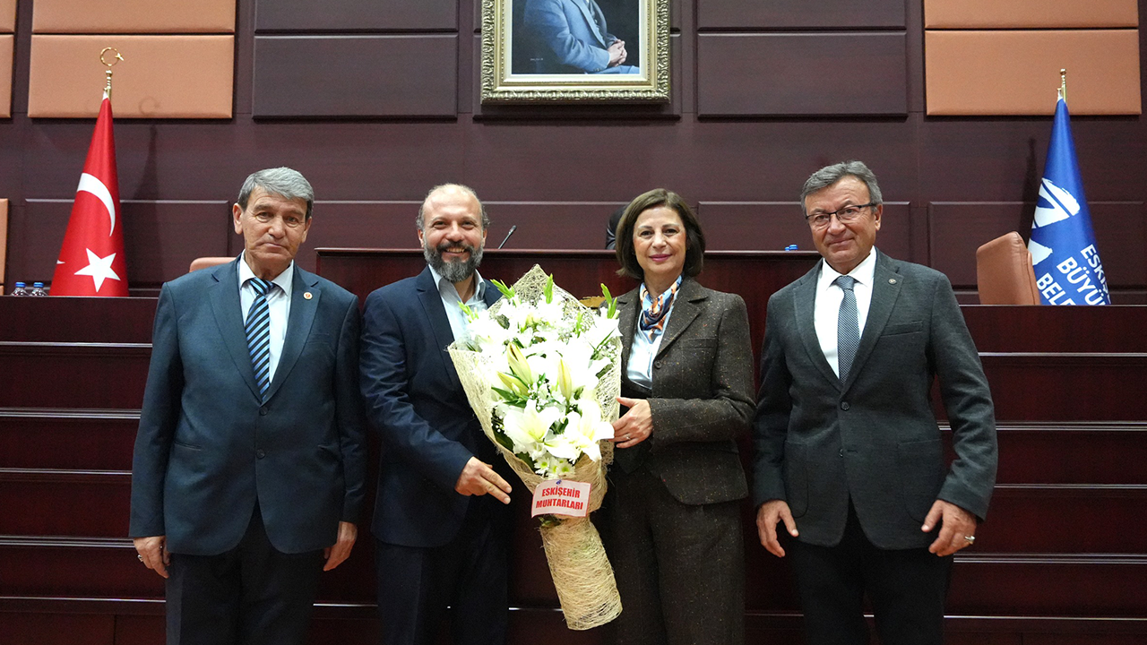 Muhtarlar Başkan Ünlüce Ile Bir Araya Geldi