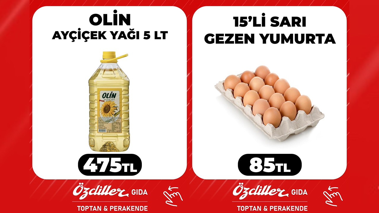 Olin Ayçiçecek Yağı, 15'Li Yumurta