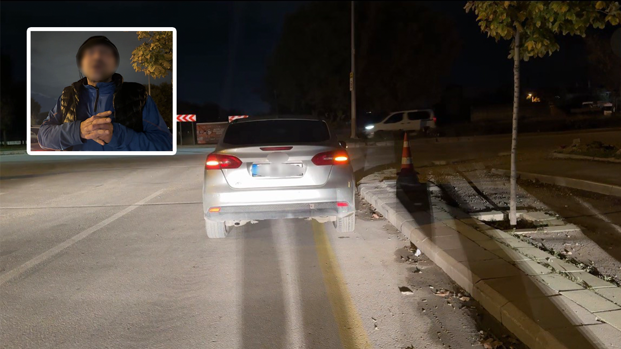 Polisin 'Dur' İkazına Uymadı