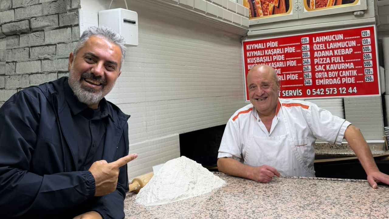 Ünlü Sanatçının Tercihi Deniz Pide Oldu